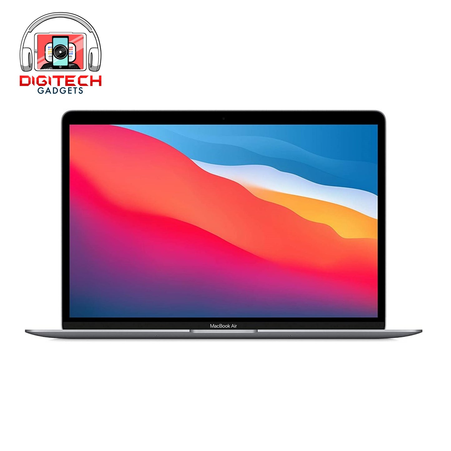 Apple Macbook Air 13" MGN63 Apple M1 Chip, 8GB, 256GB SSD, 13.3" Retina IPS LED With True Tone Backlit Magic Keyboard & Touch ID & Force Touch Trackpad, macOS (Space Grey, 2020)