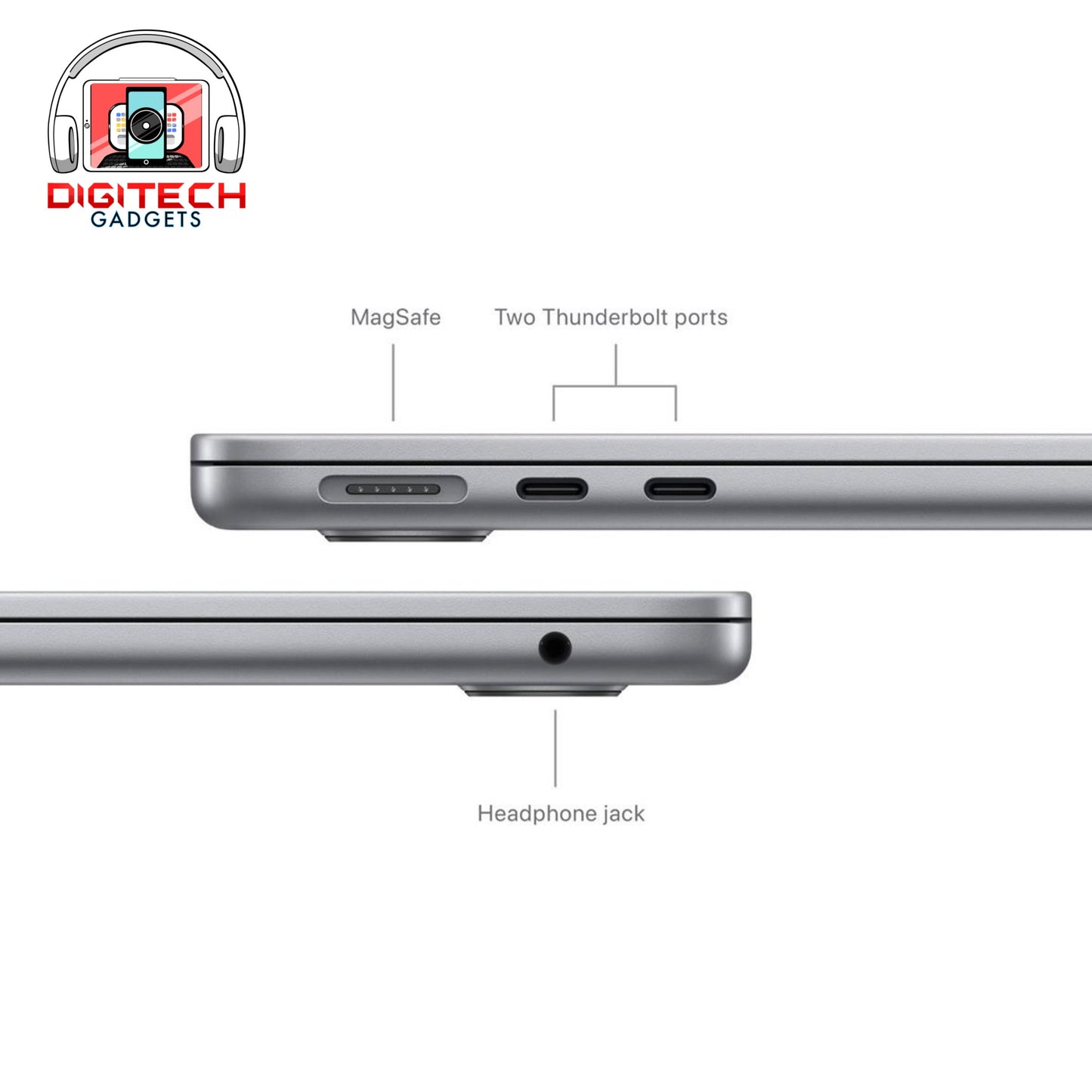 Apple Macbook Air 13" MRXN3LL/A Apple M3 Chip, 8-core CPU, 8-core GPU, 8GB memory, 256GB SSD, 13.6-inch LED-backlit display, macOS Sonoma 14