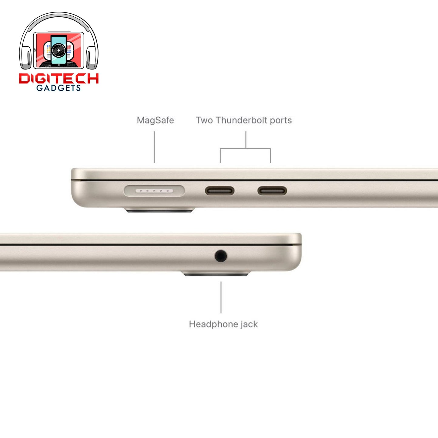 Apple Macbook Air 13" MRXT3LL/A Apple M3 Chip, 8-core CPU, 8-core GPU, 8GB memory, 256GB SSD, 13.6-inch LED-backlit display, macOS Sonoma 14
