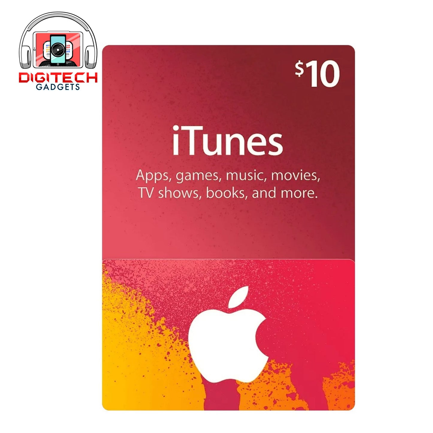 Apple Itunes Gift Card 10 Dollars USA | Digital Code