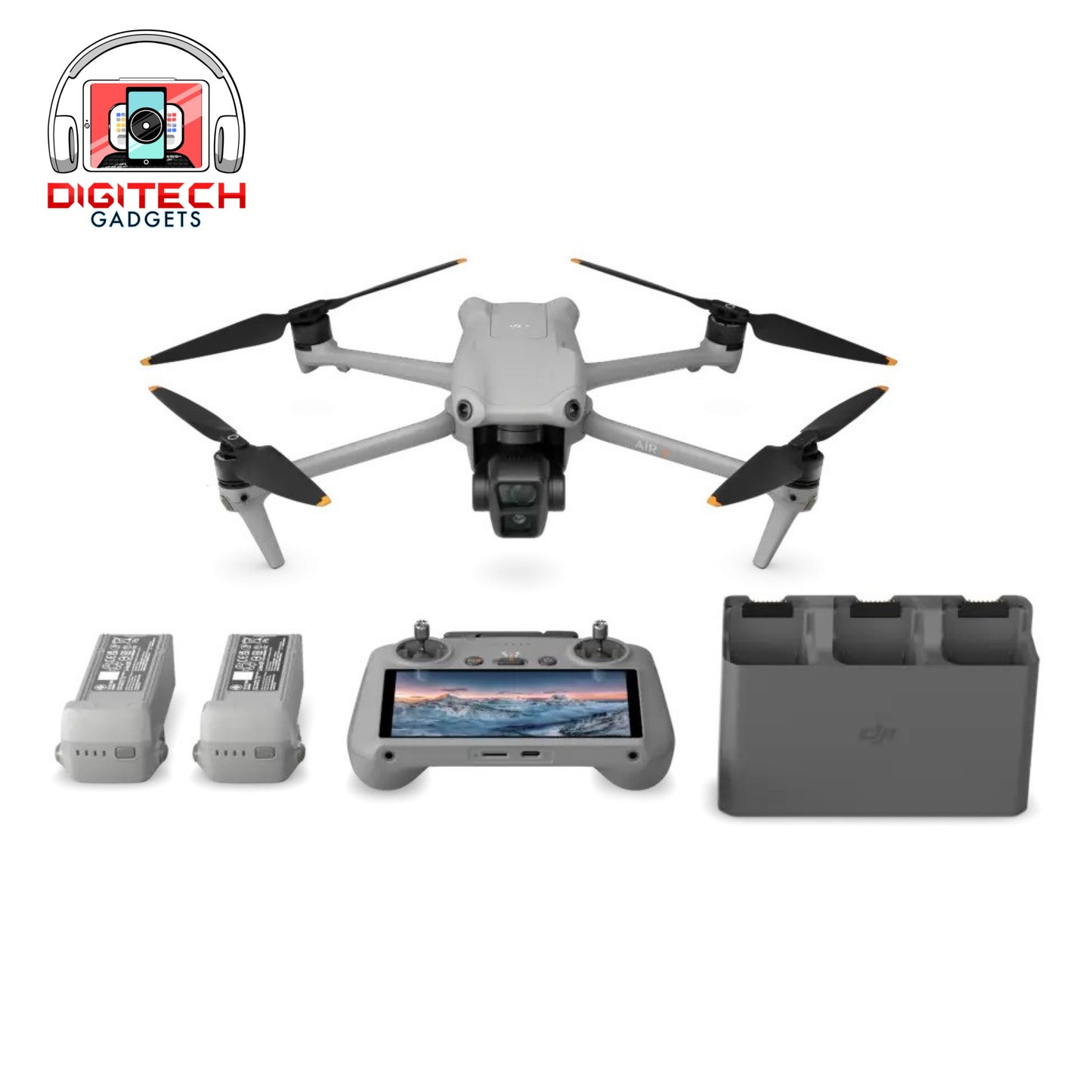 DJI Air 3 + DJI RC 2 | Fly More Combo Bundle