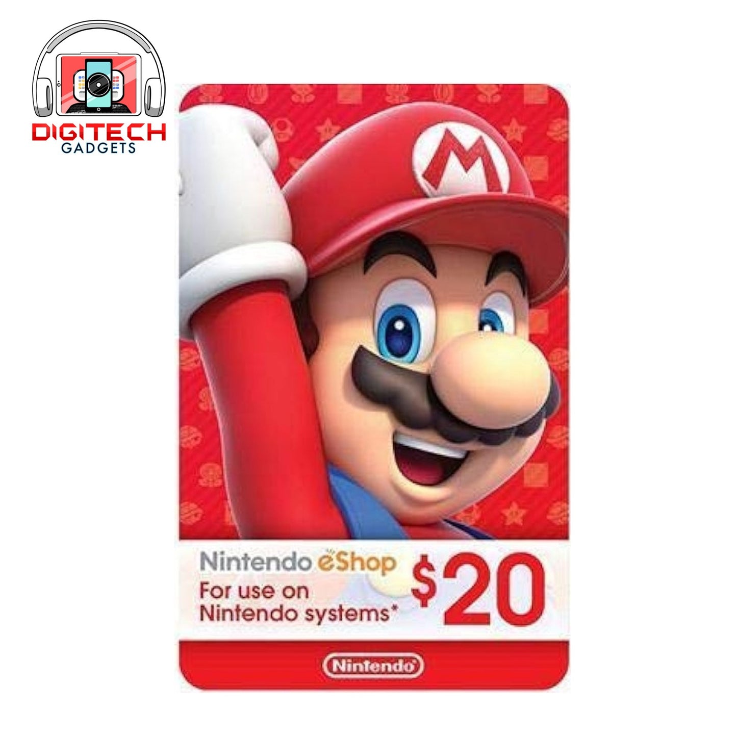 Nintendo eShop Gift Card 20 Dollars USA | Digital Code