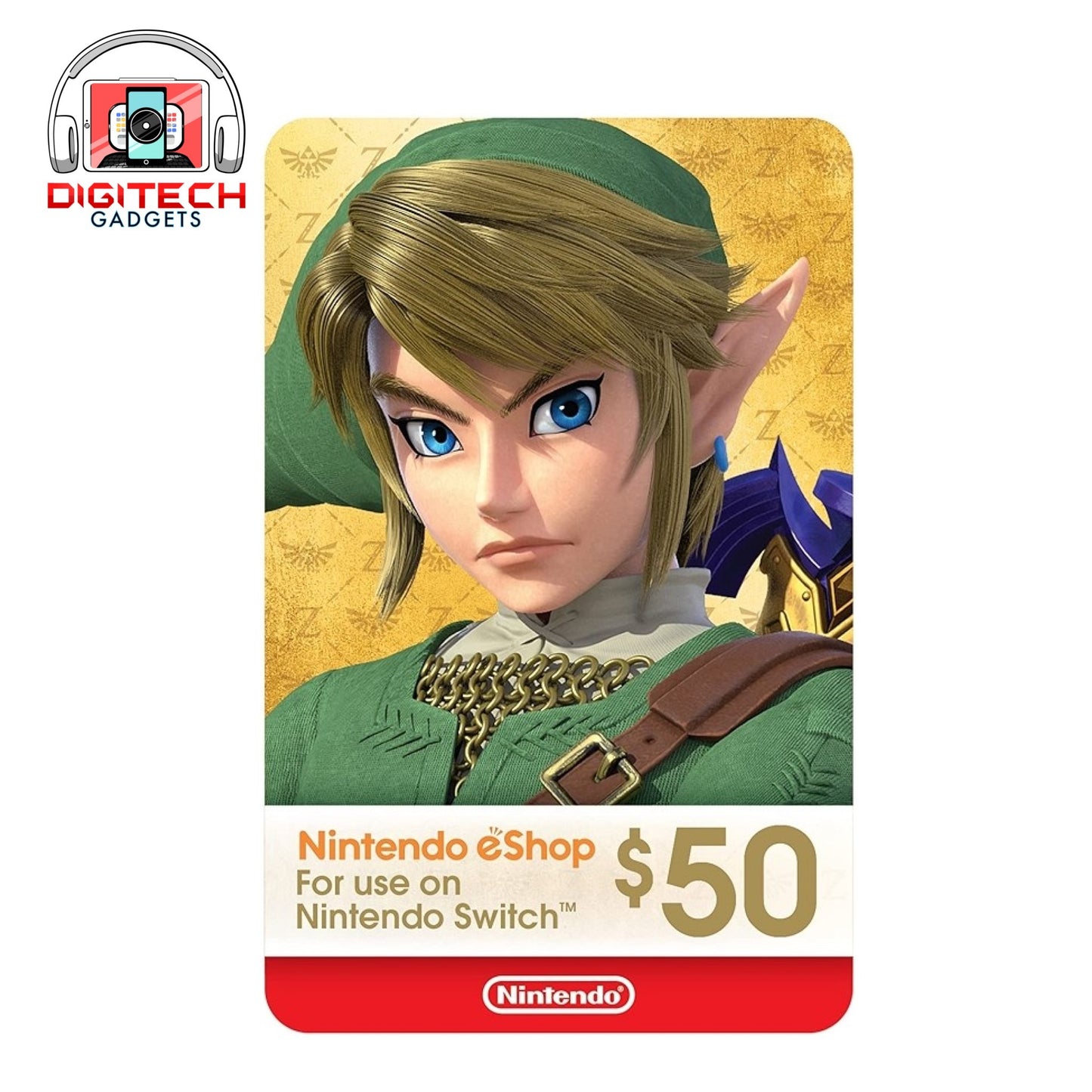 Nintendo eShop Gift Card 50 Dollars USA | Digital Code