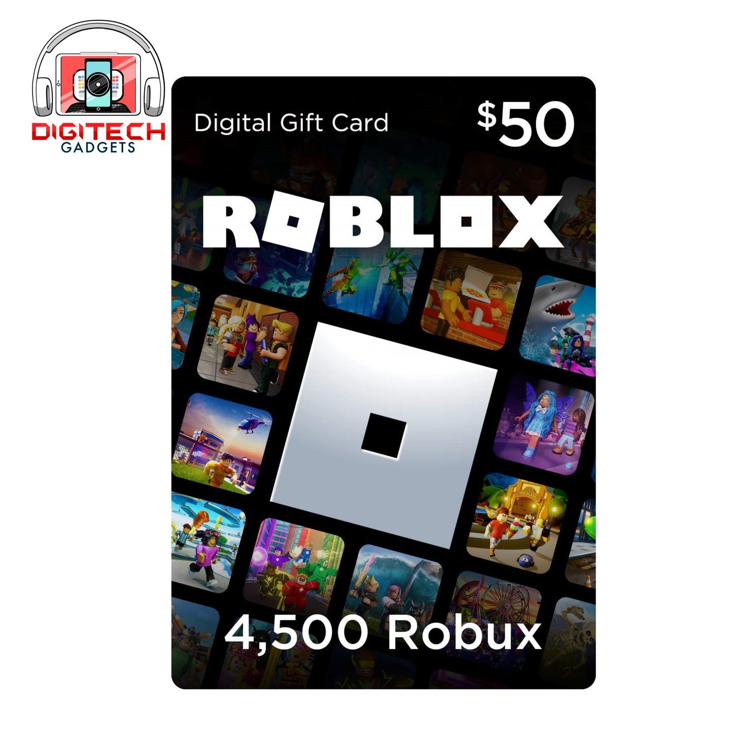 Roblox Gift Card 50 Dollars USA | Digital Code