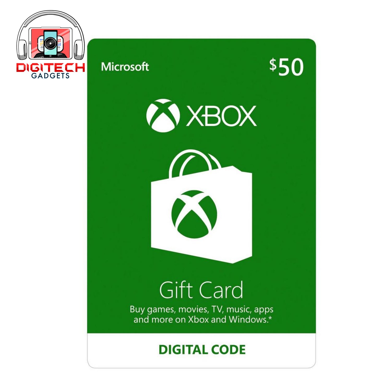 XBox Gift Card 50 Dollars USA | Digital Code