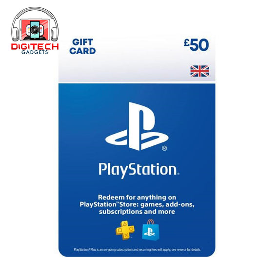 Playstation Store Gift Card 50 Pounds UK | Digital Code
