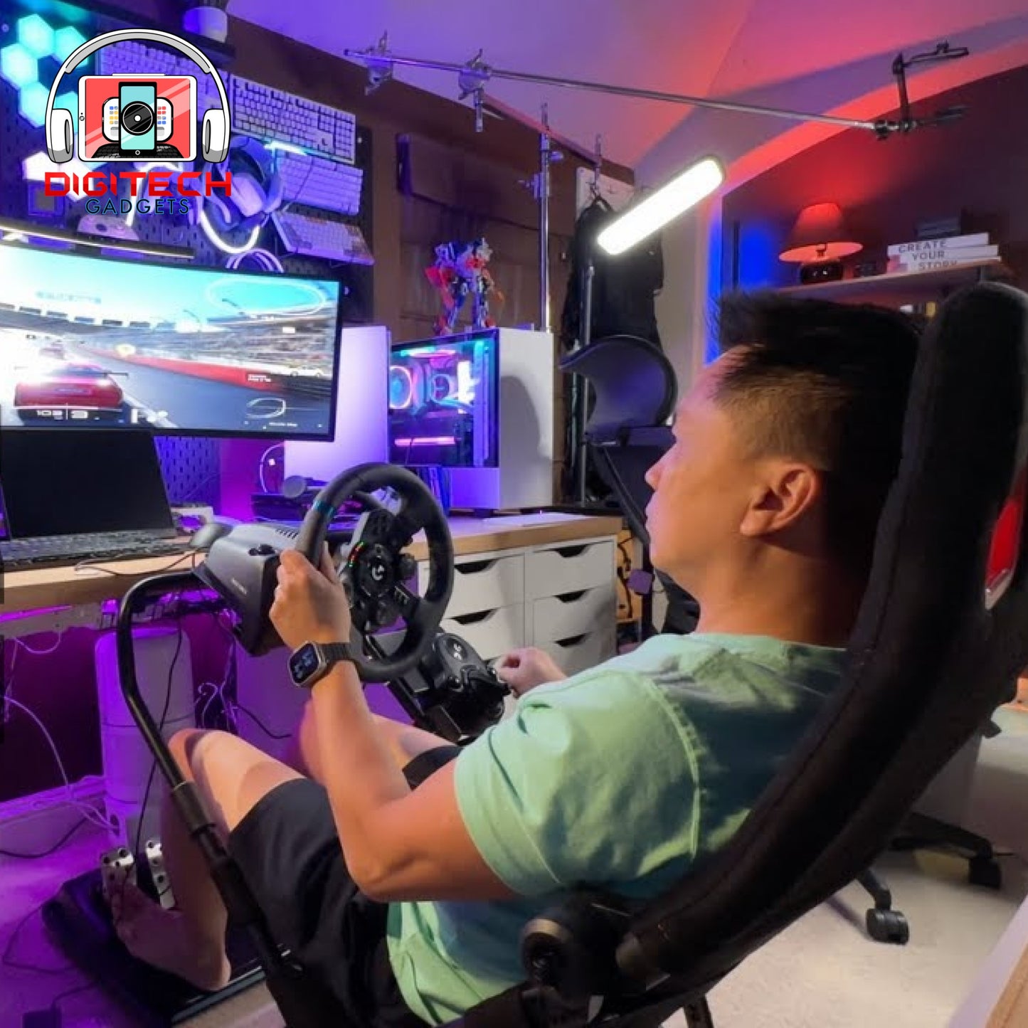 Logitech G29 Racing Wheel + Shifter Bundle | For PS5 PS4 PS3 PC