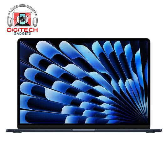 Apple Macbook Air 15.3" MRYU3 Apple M3 Chip, 8-core CPU & 10-core GPU, 8GB unified memory, 256GB SSD, 15.3-inch Liquid Retina Display, mac OS, Midnight
