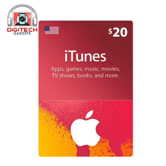Apple Itunes Gift Card 20 Dollars USA | Digital Code
