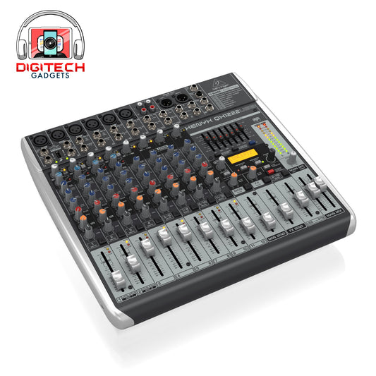 Behringer XENYX  QX1222usb Audio Mixer (*Pre-Owned)