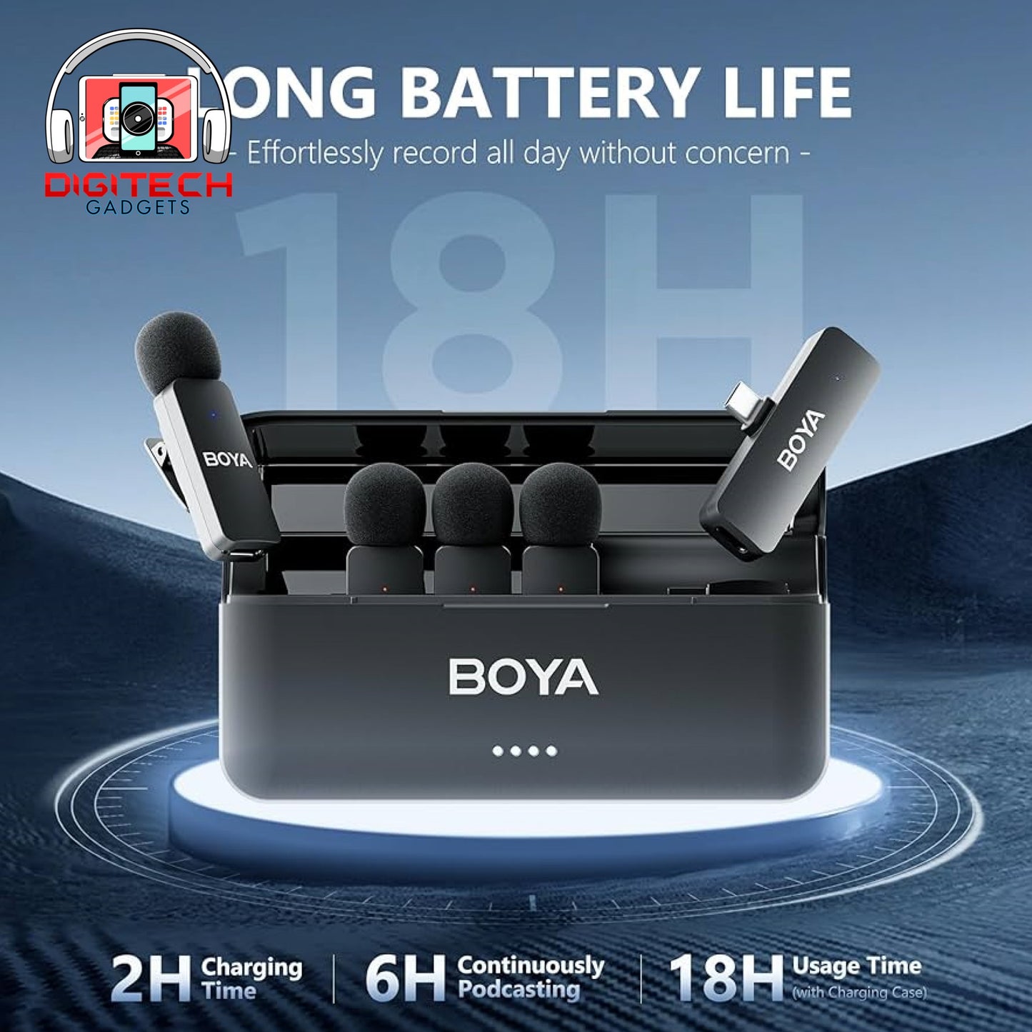 BOYA Wireless Microphone | BY-V4U | For Android Devices