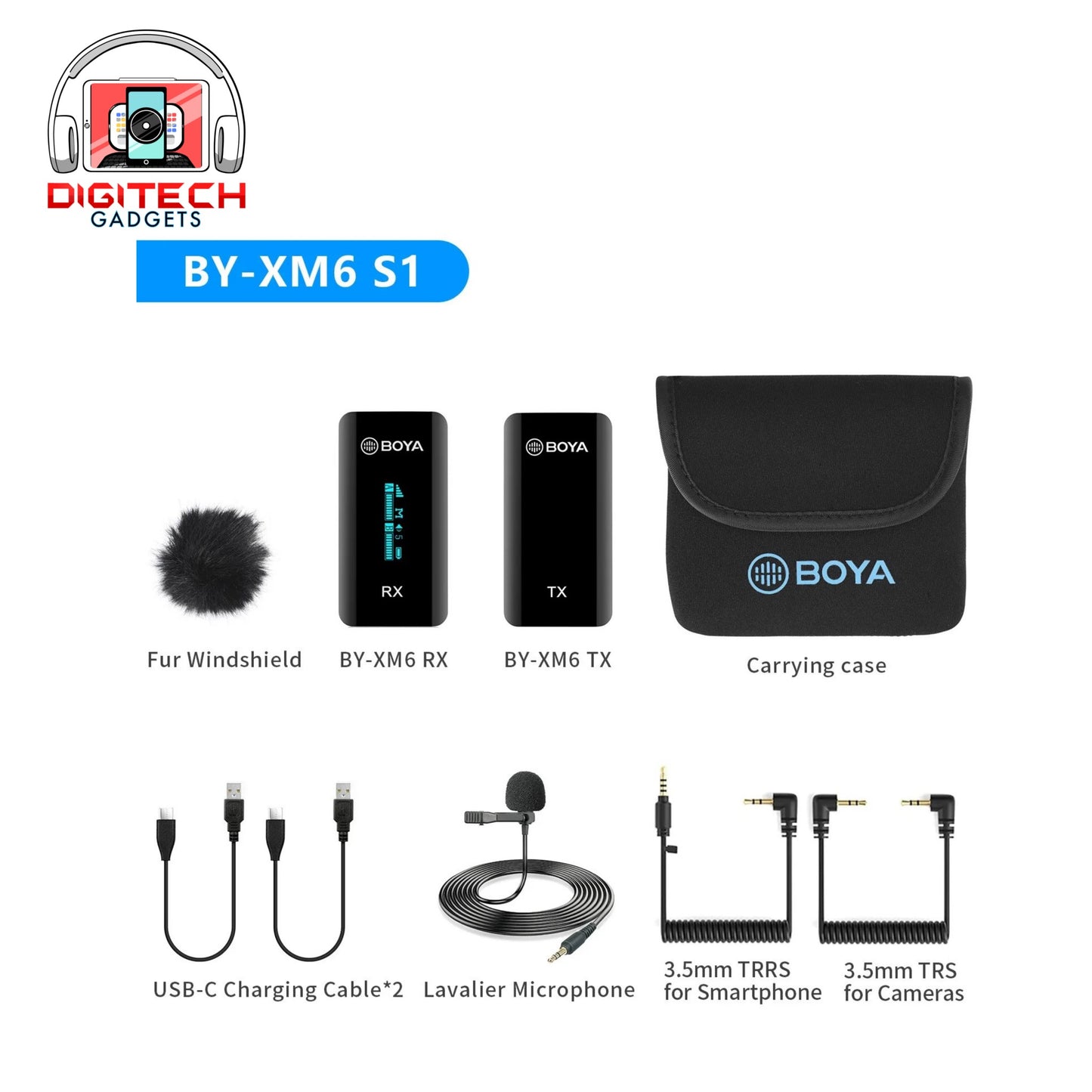 BOYA Wireless Microphone | BY-XM6-S1