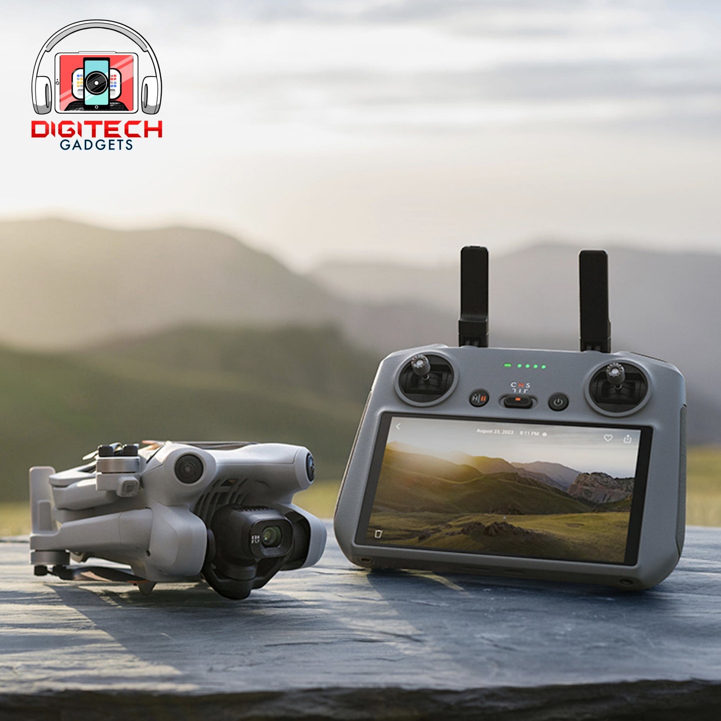 DJI Mini 4 Pro + DJI RC 2 | Fly More Combo Plus Bundle