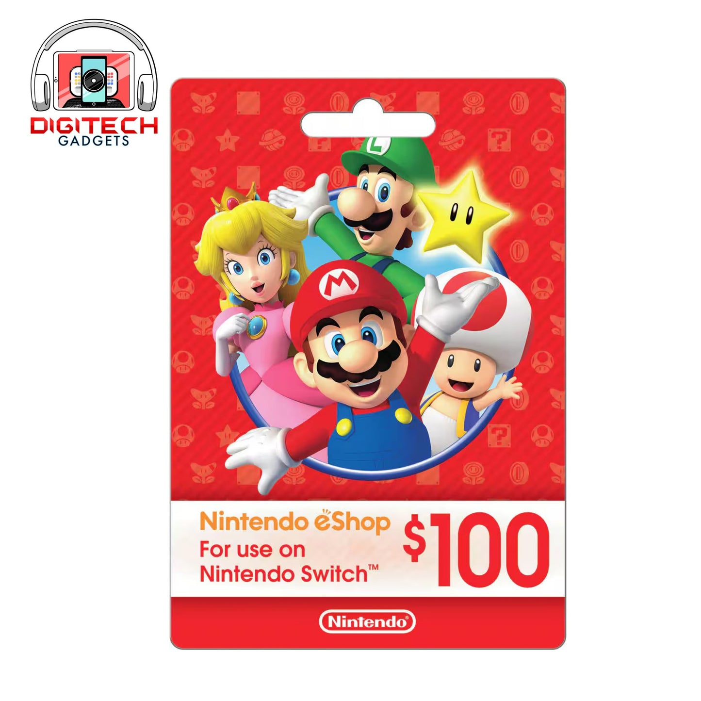 Nintendo eShop Gift Card 100 Dollars USA | Digital Code