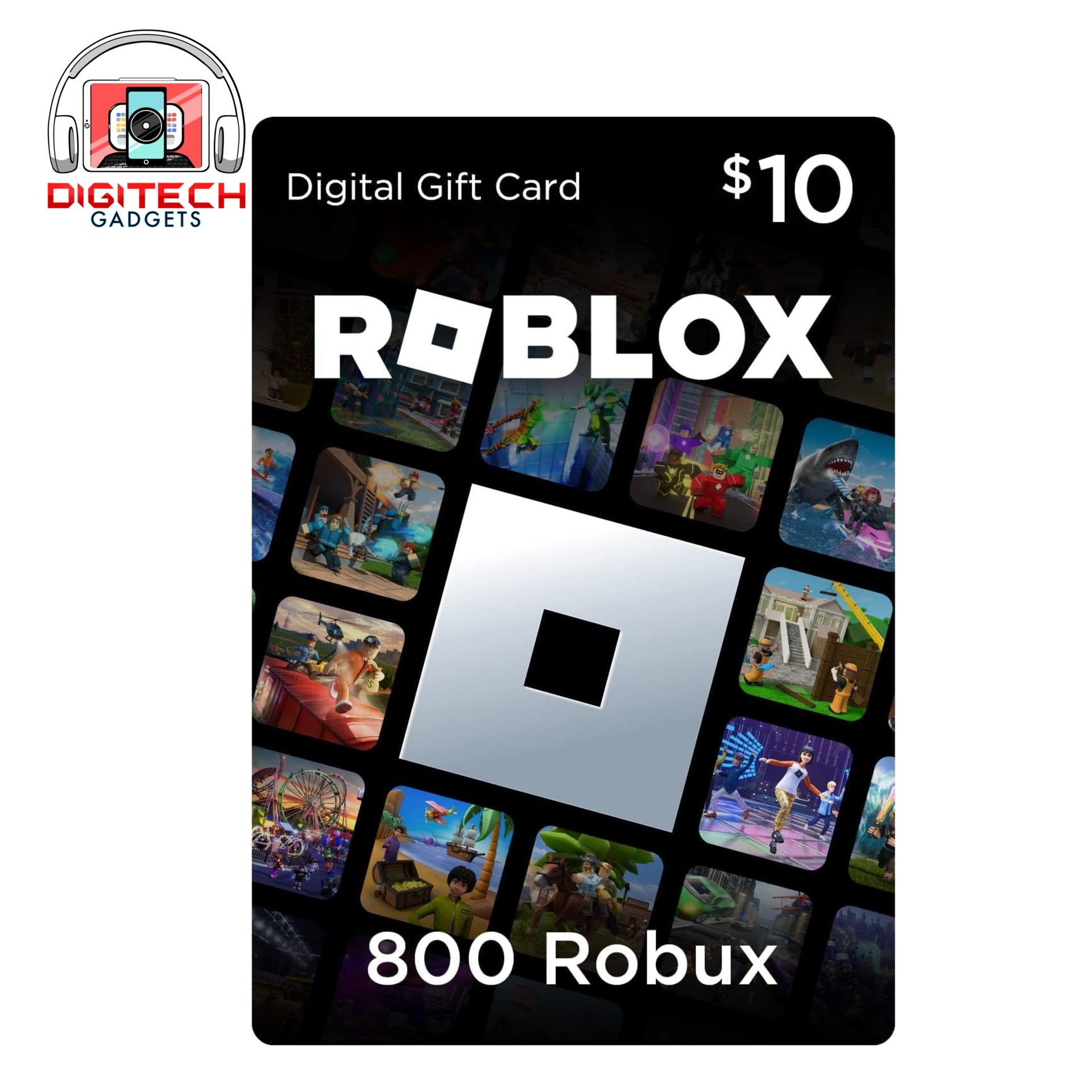 Roblox Gift Card 10 Dollars USA | Digital Code – DIGITECH Gadgets