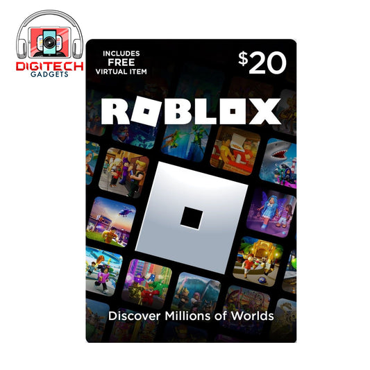 Roblox Gift Card 20 Dollars USA | Digital Code